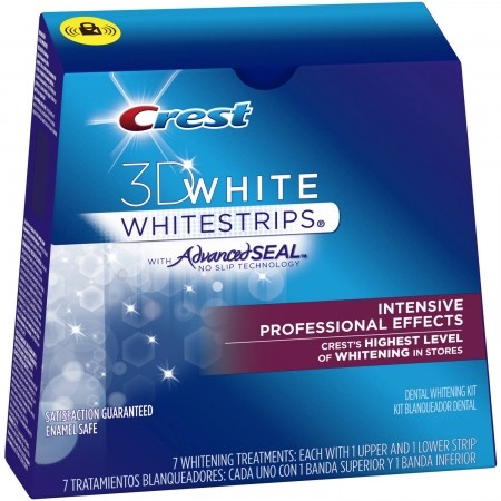 Crest white strips and veneers