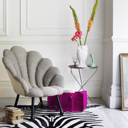 Modern Retro Living Room - Interiors - Redonline - Red Online - Modern Retro Living Room - Interiors - Redonline - Red Online