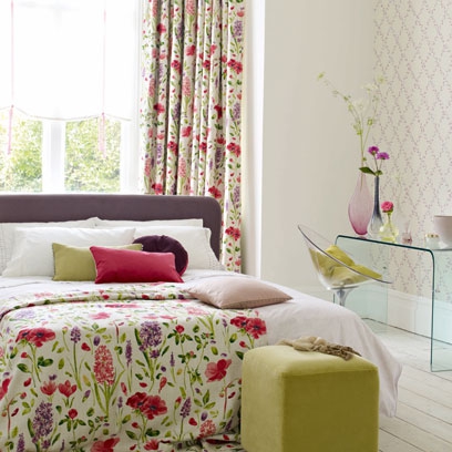 Floral bedroom ideas: Beautiful bedroom decorating ideas - Red Online