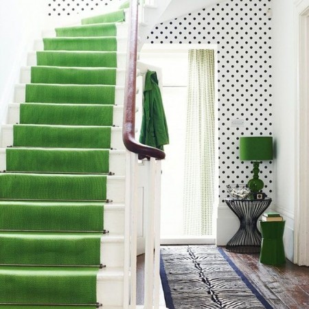 Hallway Ideas To Steal Floor And Wallpaper Red Online 1 11