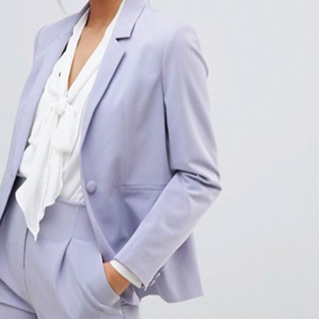 asos lilac blazer