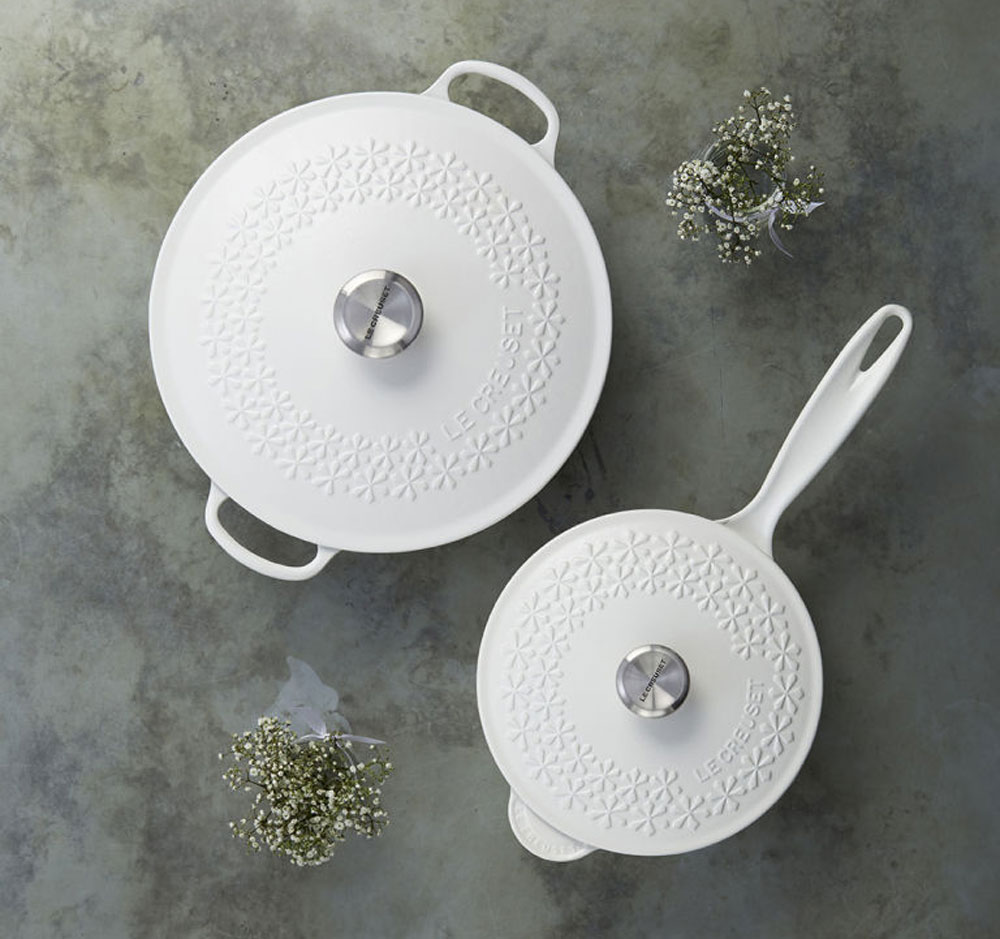 Le Creuset's new limited edition matte white cookware range is simply